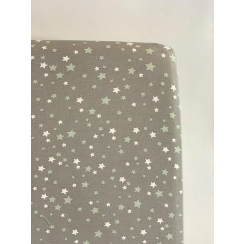 Crib Sheet - Green Stars