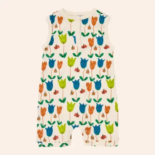 Retro Tulip Shortie – Young Days 3-6 mo.