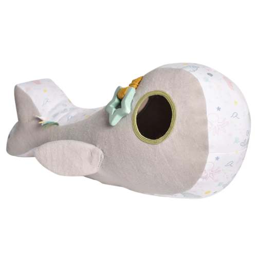 Tummy Time Organic Ocean Buddy Whale – Caro Bambino