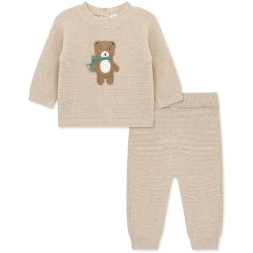 Little Me Clothes for Baby Boys' and Girls' Fall Cold Weather Sweater and Pant Sets, 3 Months to 4 Toddler