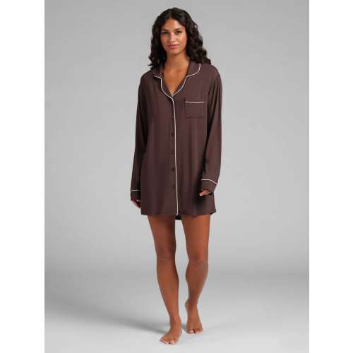 Luna Lounge Sleep Shirt | Long Sleeve Sleep Shirt | Comfrt