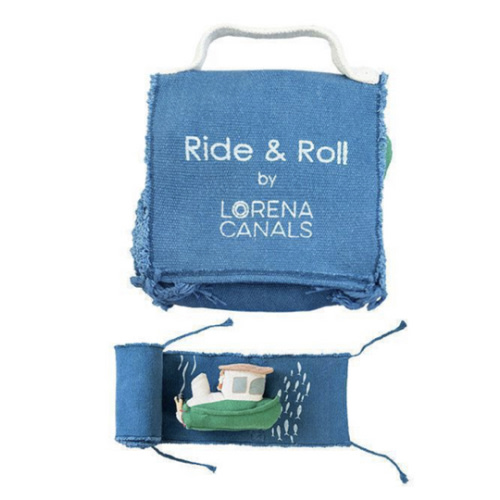 RIDE & ROLL TOY SEA CLEAN UP BOAT SET