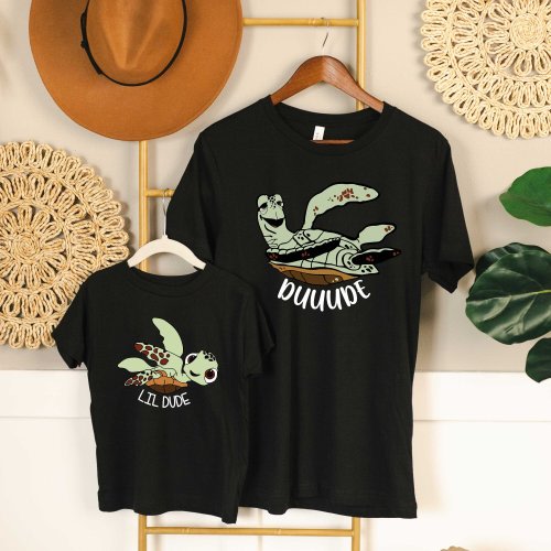 Dude And Lil Dude Shirt, Father And Son Shirt, Funny Fathers Day Shirt, Fathers Day Gift, Daddy Gift, Daddy and Son Matching Shirt