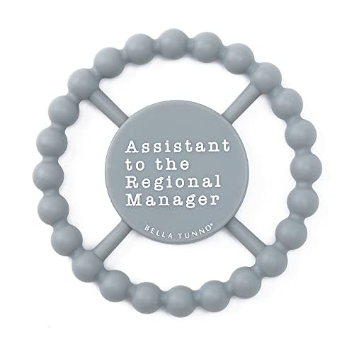 Baby Teether by Bella Tunno, Silicone Teethers for Babies 3-6 Months, 6-12 Months, Baby Toys, Pacifier, Teething Relief, Boys, Girls, Assistant to The Manager