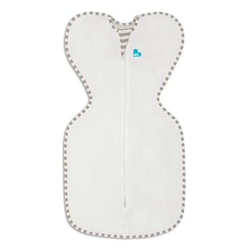 Love to Dream Swaddle UP, Organic Cotton, Baby Sleep Sack, Self-Soothing Swaddles for Newborns, Get Longer Sleep, Snug Fit Helps Calm Startle Reflex, Newborn Essentials for Baby, Cream