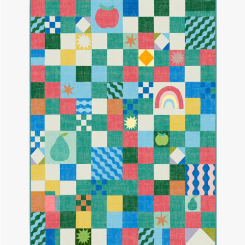 Big Apple Patchwork Multicolor Rug | Ruggable US