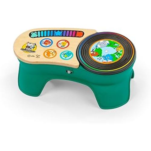 Baby Einstein + Hape DJ Discovery Musical Toy Turntable, Ages 6 Months and Up