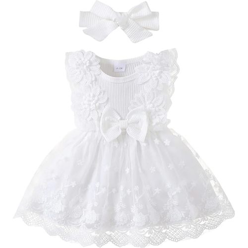 Baptism Dress 0-3M