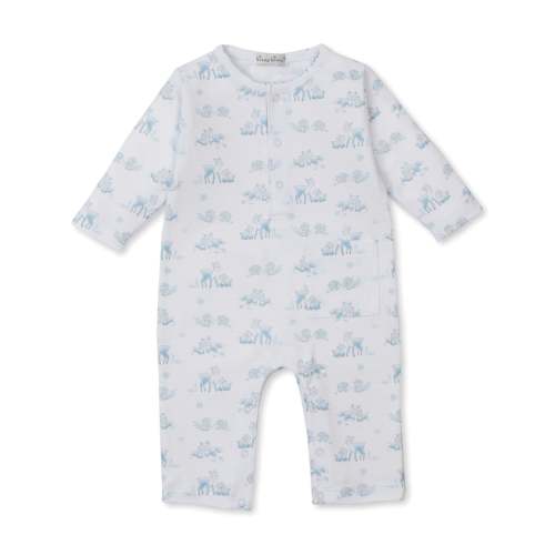 Forest Fanfare Blue Playsuit