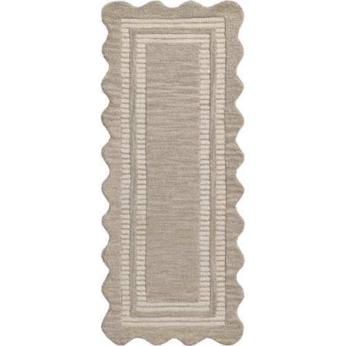 Birch Lane™ Dewald Fog / Ivory Area Rug & Reviews | Wayfair