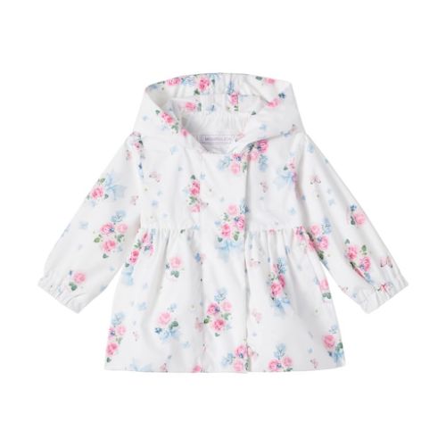 Floral raincoat
