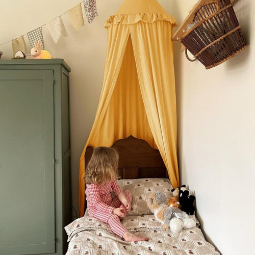 water bed outlet A Bed Canopy, Dreamy Frills Ceiling Hanging Princess Canopy Bedroom Decoration Soft Canopy Net Reading Nook, Extra Large Bed Canopies | Wayfair