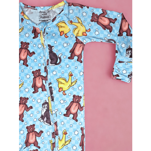 Storytime Sleepers Bamboo Romper