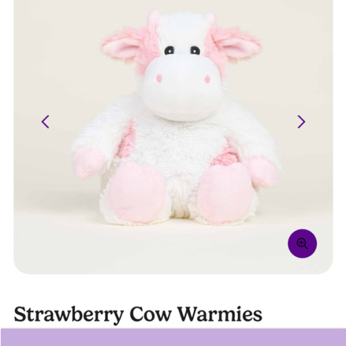 Strawberry Cow Warmies