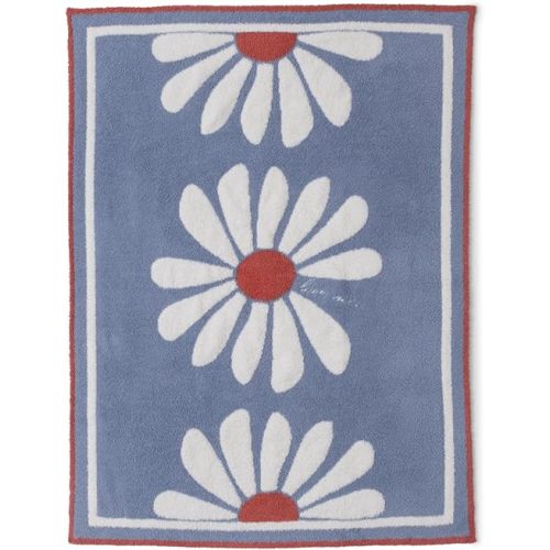 Barefoot Dreams® CozyChic® Daisy Stroller Blanket, Ocean Air Multi, 30"x40"