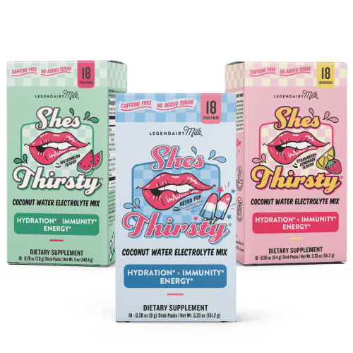 Hydration Support for Breastfeeding Moms | No Sugar Added Electrolyte Mix – Legendairy Milk