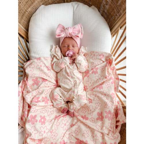 Romy Ruffle Onesie - Marshmallow