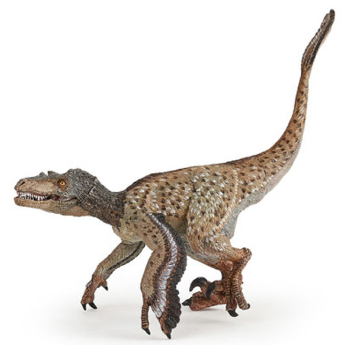 Papo Feathered Velociraptor#55086 - Speckled 2020 Repaint