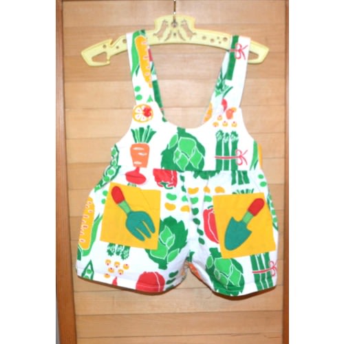 Vintage Baby Garden of Goodies Unisex Fun & Bright Romper