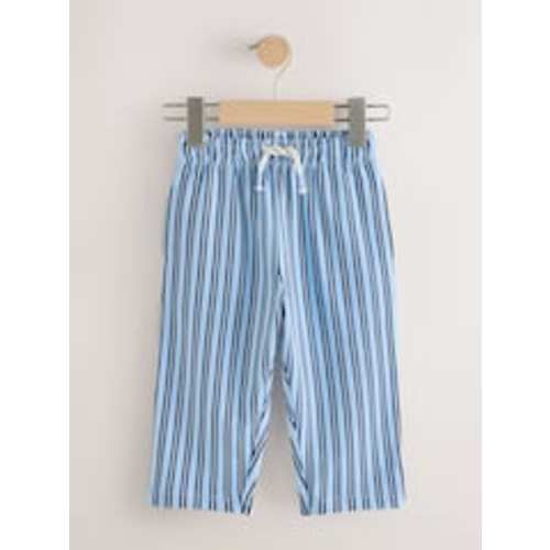 Buy Blue Navy Stripe Textured Lightweight Joggers (3mths-7yrs) from Next USA