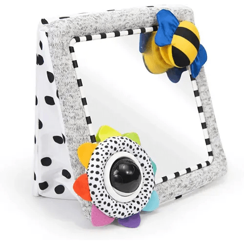 Sassy Tummy Time See Me Floor Mirror for Ages 0+ Months (80928)