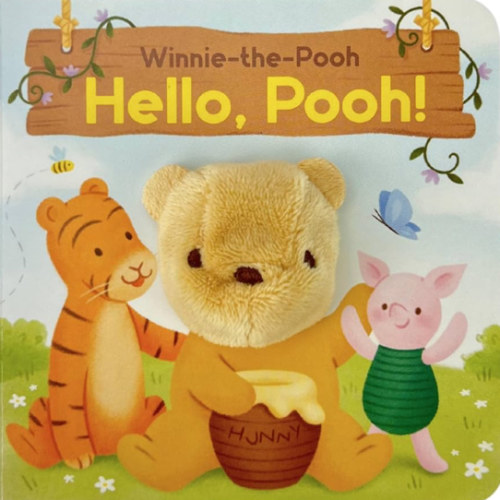 Winnie-the-Pooh: Hello, Pooh! Finger Puppet Board Book for Babies and Toddlers