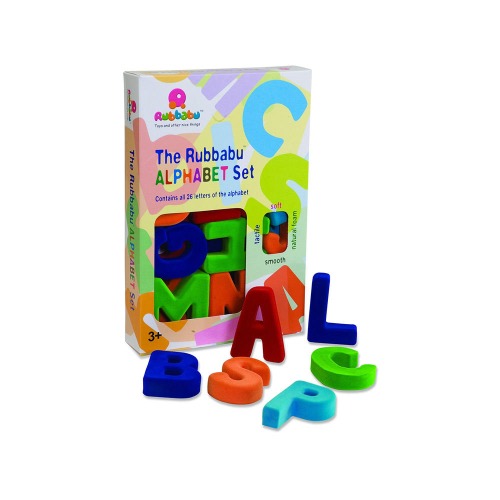 Alphabet Set Upper Case Letters by Rubbabu - Multi