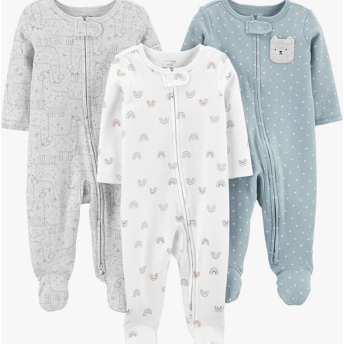Simple Joys by Carter's Baby 3-Pack Neutral Sleep and Play