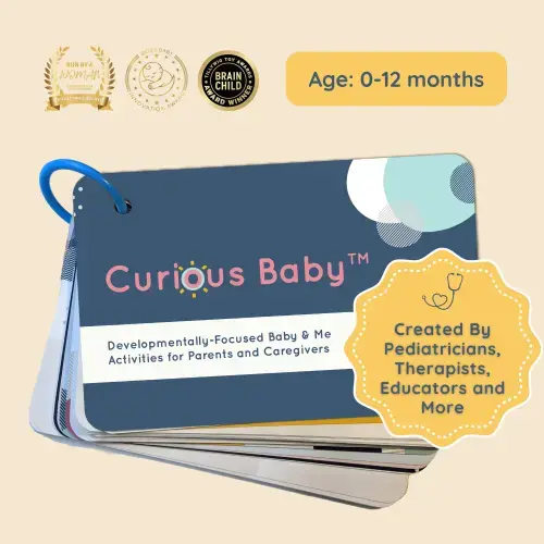 Infant Learning Cards - Curious Baby™ Activity Cards – Curious Baby Cards