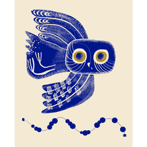 Shop Pepe The Owl | Illustration of an owl | Yes, Sea Studio