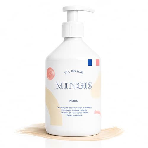 MINOIS PARIS Safe Baby Wash and Shampoo Premium French - 16.91 fl oz
