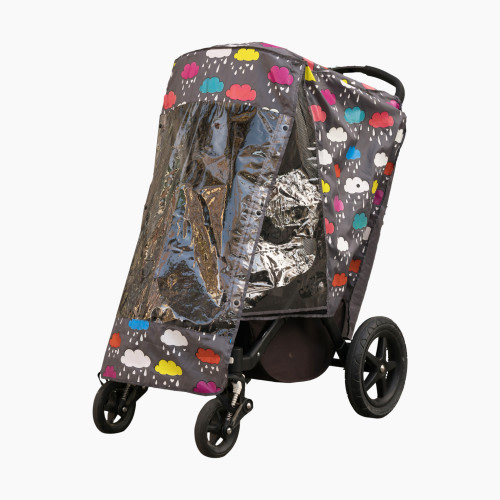 Rosie Pope Color-Changing Stroller Rain Cover - Clouds