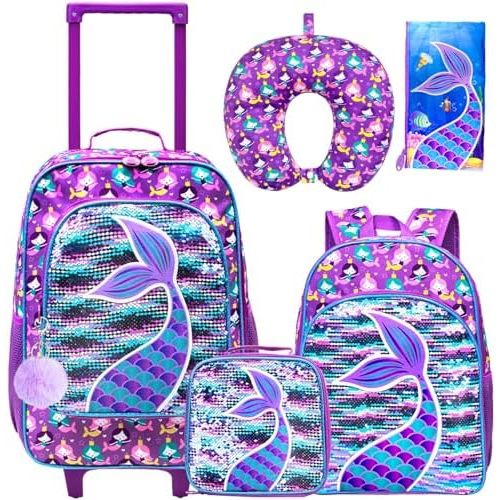 Kids Suitcase with Wheels Carry on Luggage