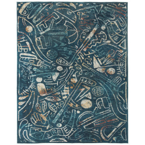 Katie Merz Sportsglyphs Golf Black Power Loom Polyester Area Rug | Wayfair