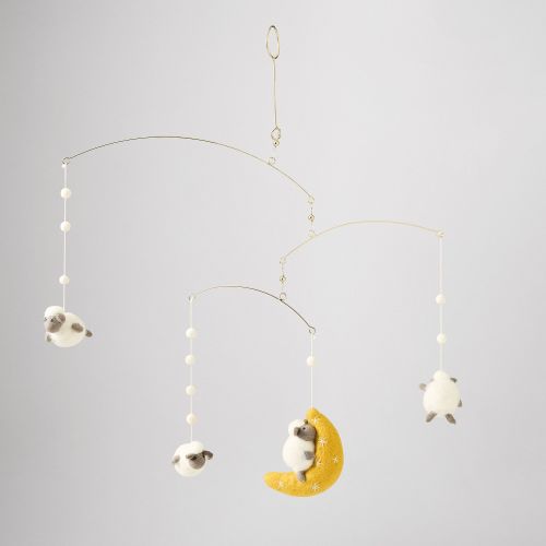 Felt Counting Sheep Mobile