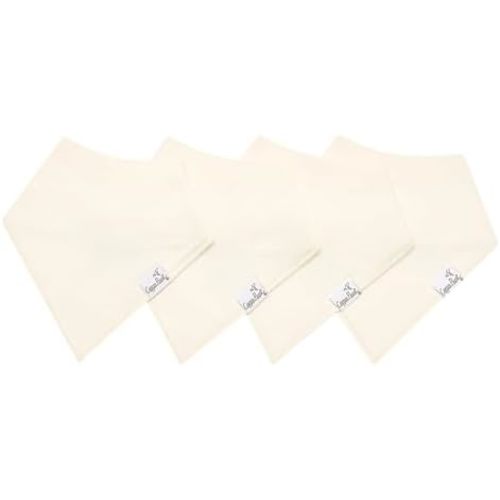 Copper Pearl Baby Bibs 4 Pack, Bandana Drool Bibs for Baby Girl & Boy, Soft Cotton Bibs for Drooling and Teething