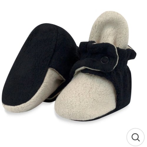 Zutano Cozie Fleece Stay-On Baby Booties