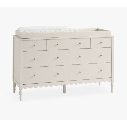 Penny 7-Drawer Dresser & Topper Set (56w x 19d")