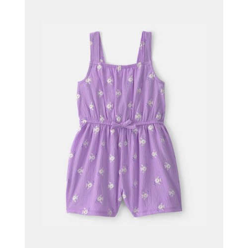 Toddler Girl Fish Romper - Purple | Carter's