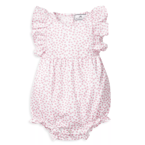 Girls' Sweethearts Ruffled Romper - Baby