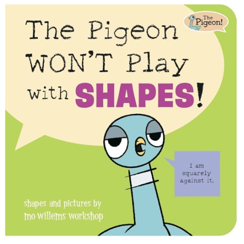 The Pigeon WON'T Play with Shapes!
