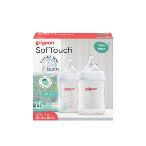 SOFTOUCH BPP BOTTLE PP TWIN PACK 160ML