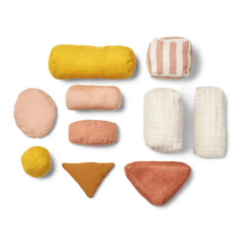 Sensory Cubes - Set of 10 | Rose multi mix