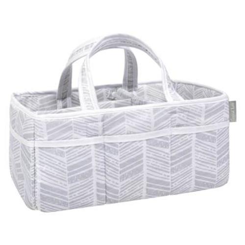Trend Lab Storage Caddy - Gray Herringbone