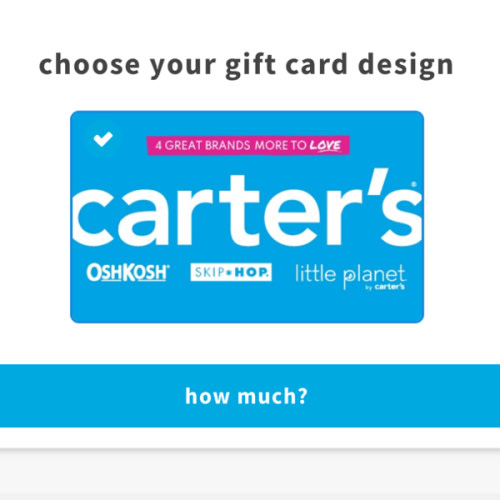 Carter’s - Gift Card