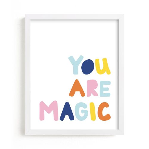 You Are Magic Framed Wall Art by Minted for West Elm 8x10