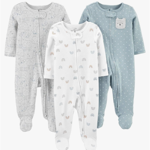 Simple Joys by Carter's Baby 3-Pack Neutral Sleep and Play