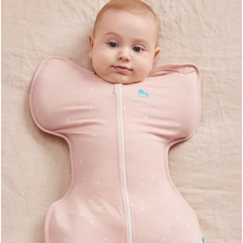 Swaddle Up™ 1.0 TOG Cotton Powder Pink Twinkle