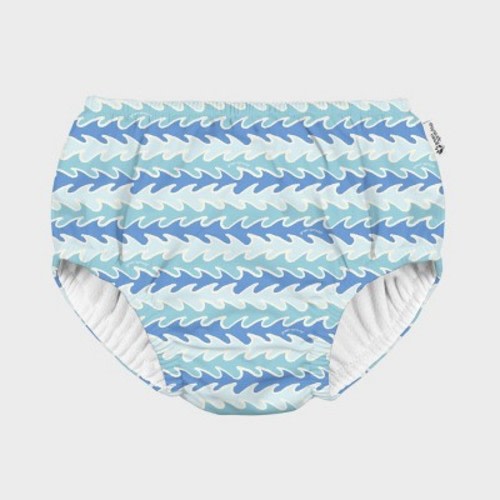 Green Sprouts Baby Eco Pull-up Reusable Swim Diaper - Blue 6M