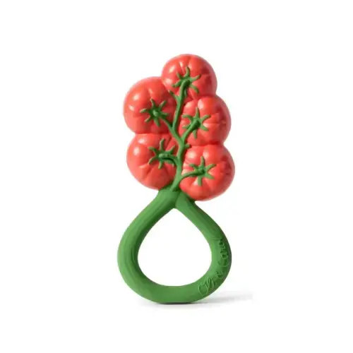 Oli & Carol - Tomato Rattle Toy